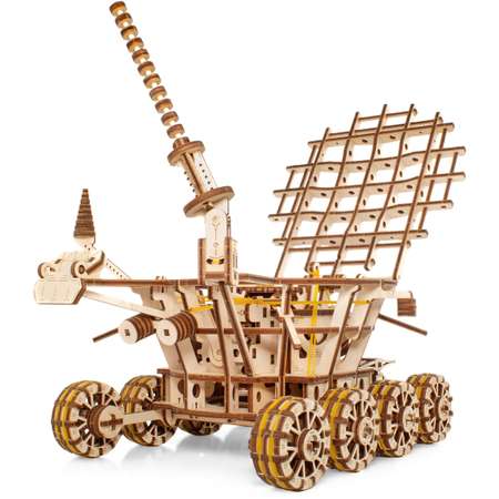 Сборная модель Eco Wood Art Робот Луноход