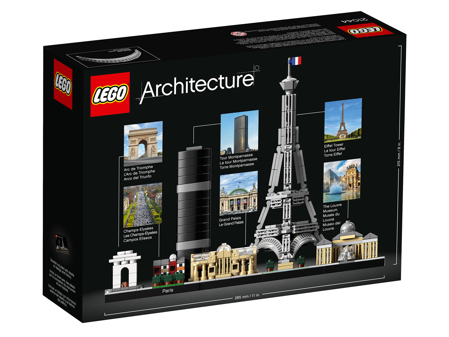 Конструктор детский LEGO Конструктор детский LEGO Architecture Париж 21044 - фото 6