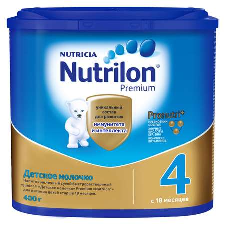 Молочко детское Nutrilon Premium 4 400г с 18 месяцев