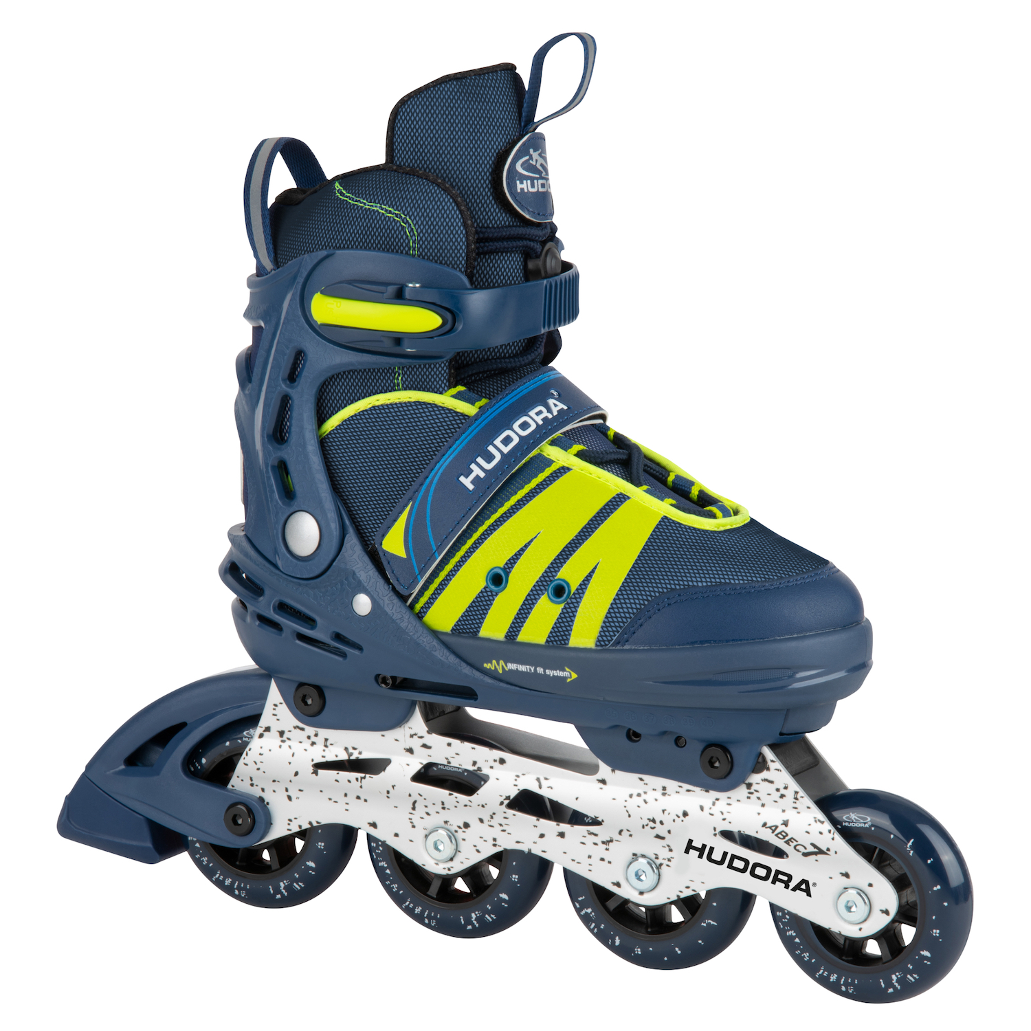 Коньки роликовые HUDORA раздвижные размер с 35 по 40 inline Skates Comfort - фото 1