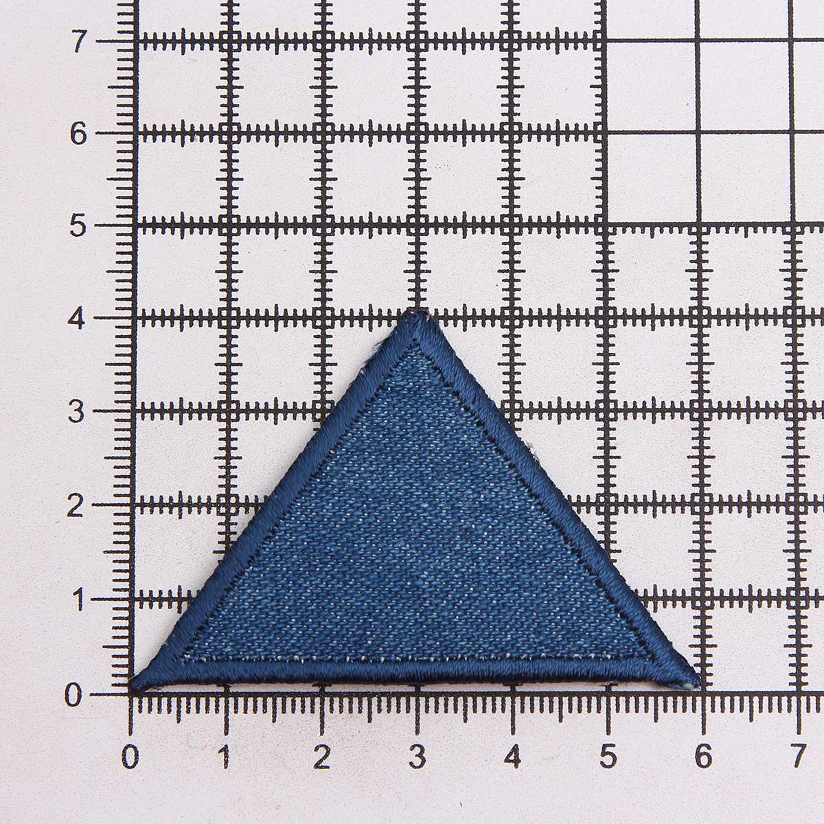 Термоаппликация Prym нашивка Треугольник темный джинс 4х6 см 2 шт для ремонта и украшения одежды 925470 - фото 9
