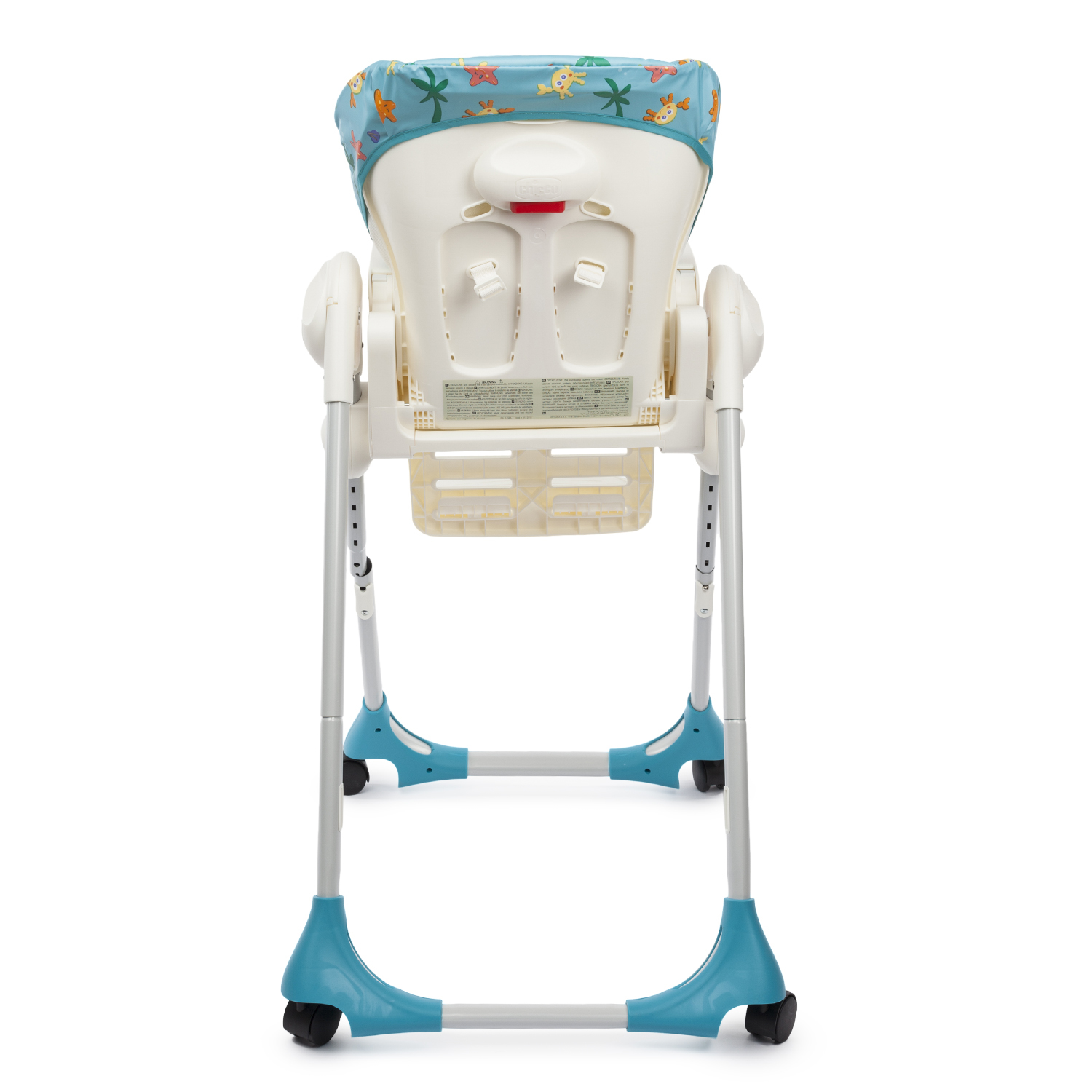 Стульчик высокий Chicco Polly 2в1 SEA DREAMS-4W 6м+ - фото 10