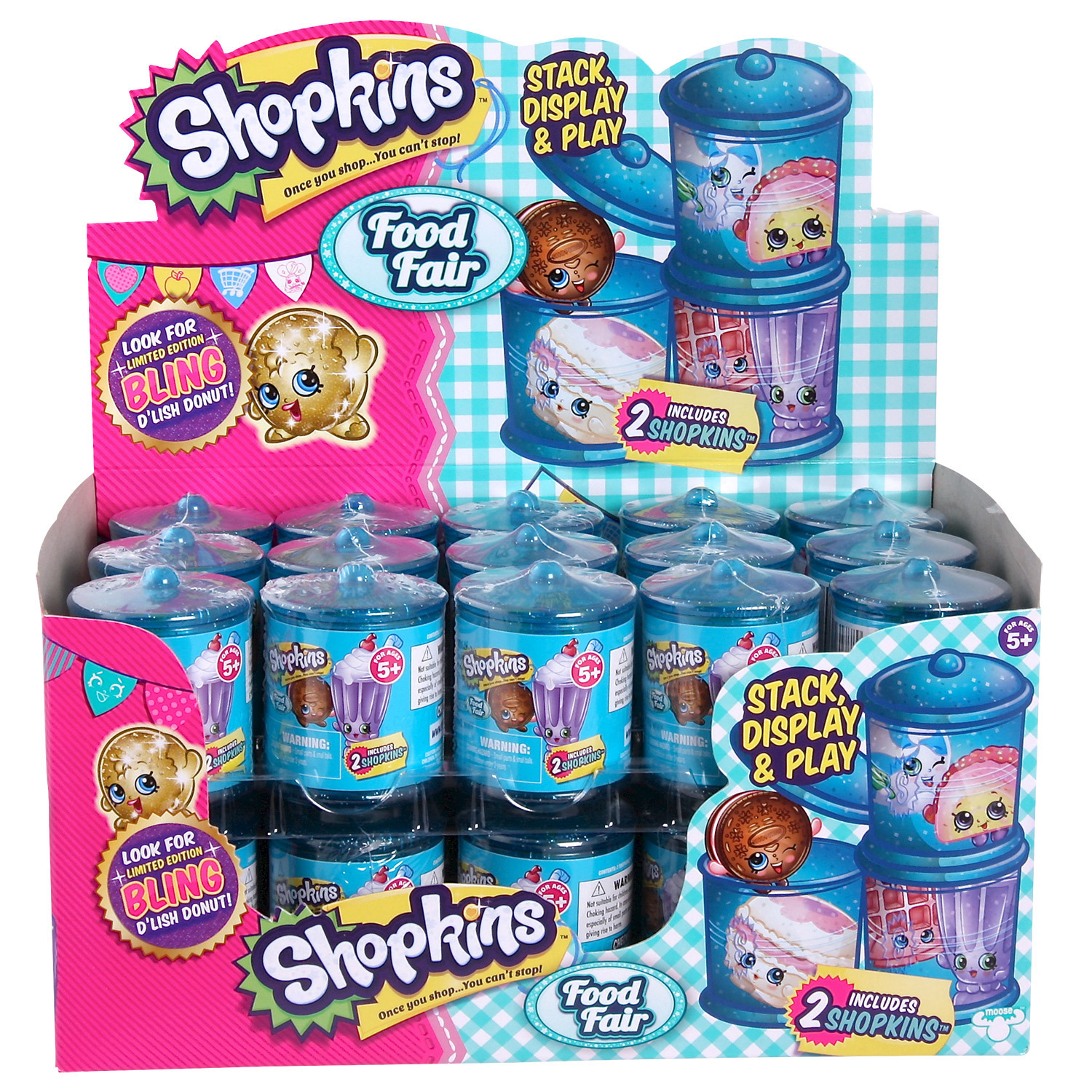 Набор фигурок Shopkins 2 шт в бочонке - гастрономия в непрозрачной упаковке (Сюрприз) - фото 2