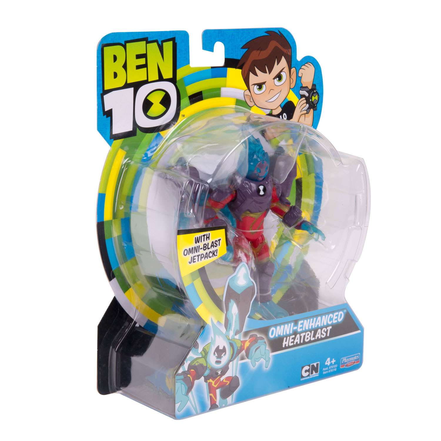 Фигурка Ben10 Человек Огонь 76116 - фото 3