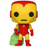 Фигурка Funko POP! Bobble Marvel Holiday Iron Man with Bag Железный Человек