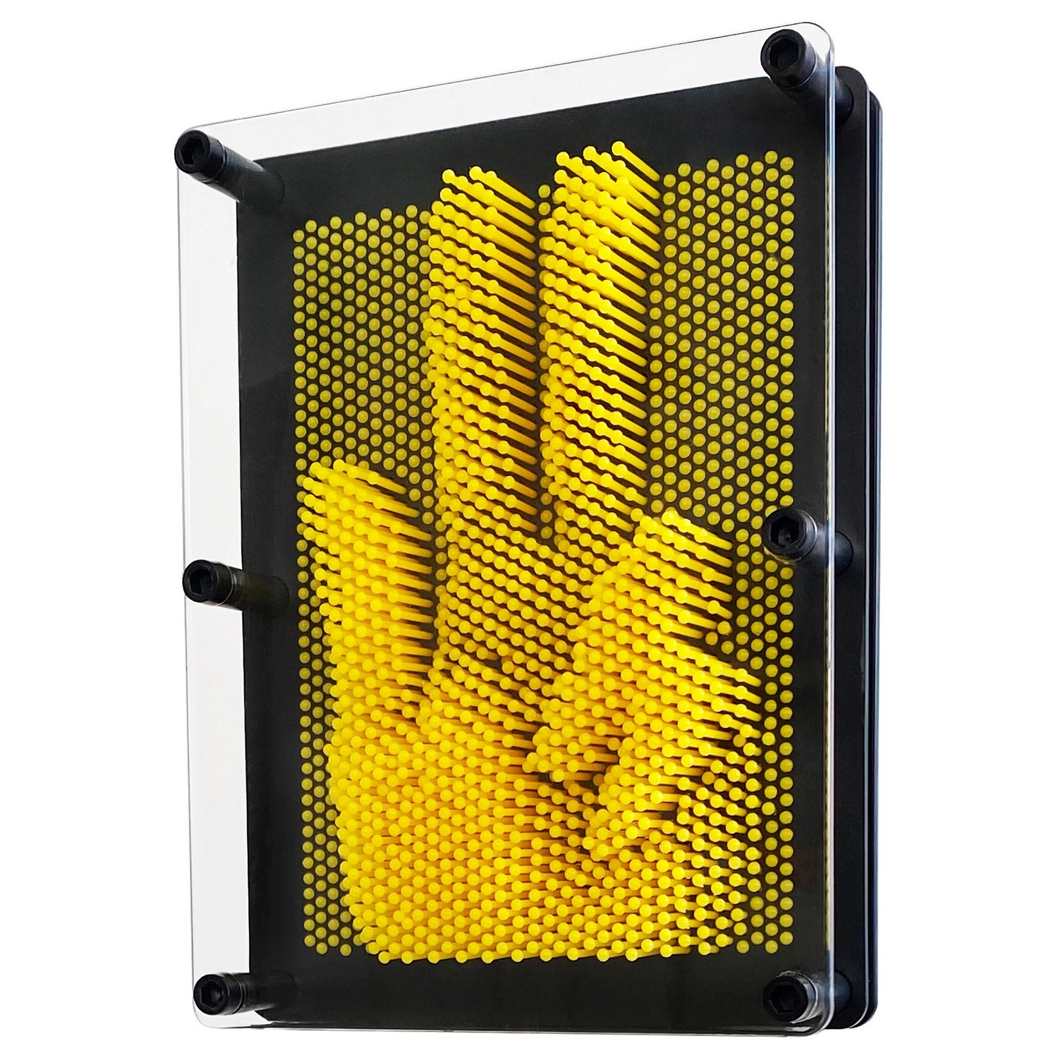 Игрушка-антистресс HitToy экспресс-скульптор Pinart Планшет 20 см желтый - фото 3