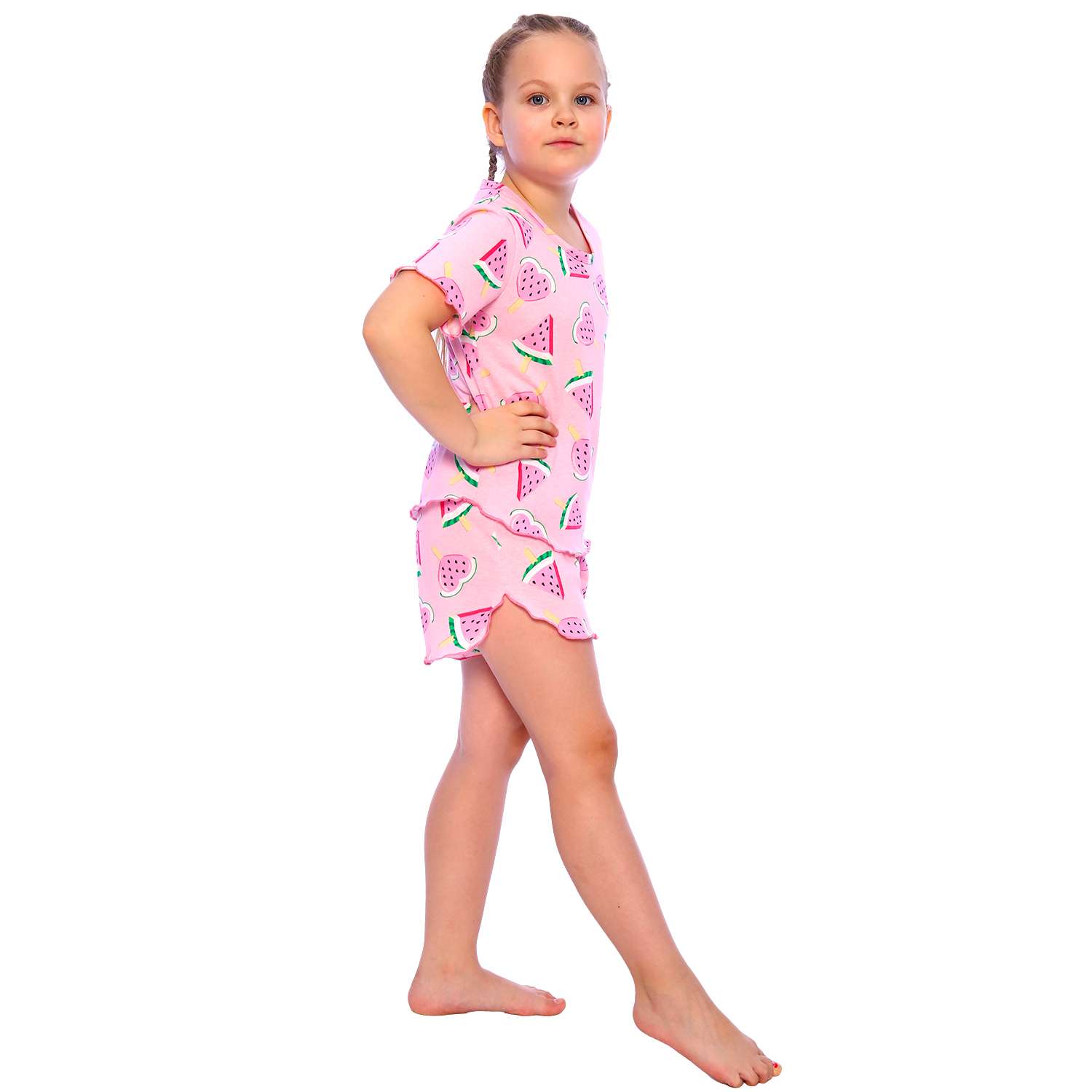 Пижама Детская Одежда 0410КД2/розовый5 - фото 4