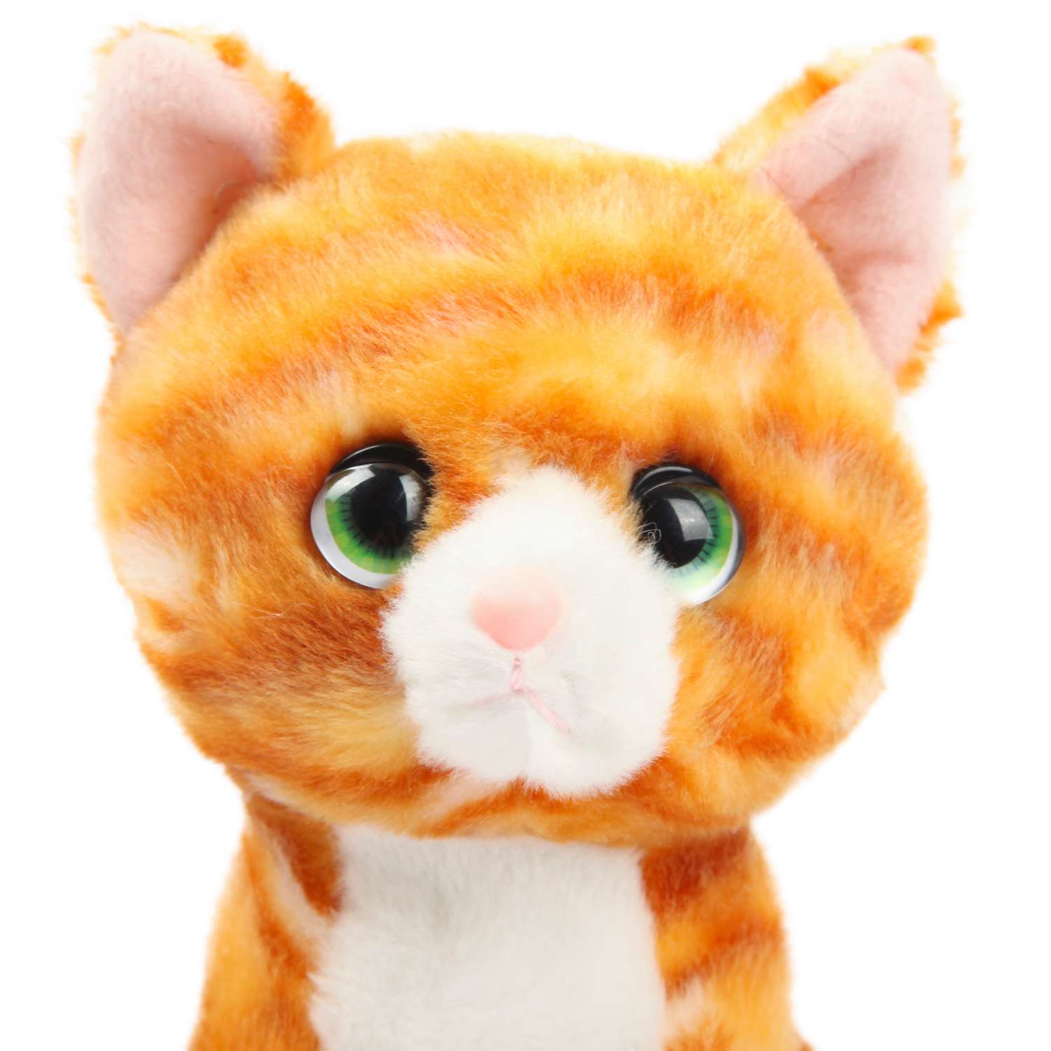 Игрушка мягкая Aurora Кошка Оранжевый табби 200849A - фото 4