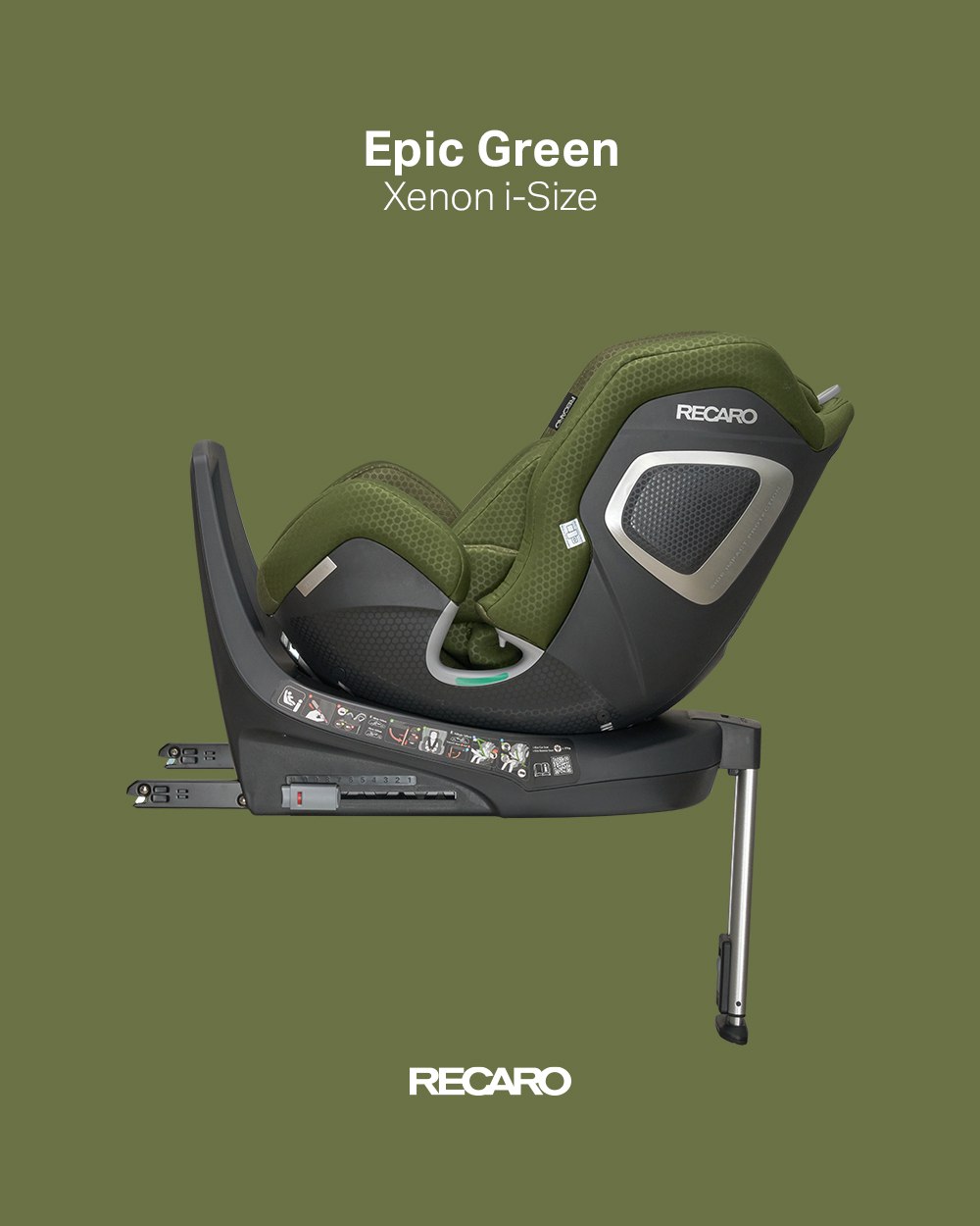 Автокресло Recaro Xenon 1 Isofix 0+/1/2 (0-25 кг) - фото 11