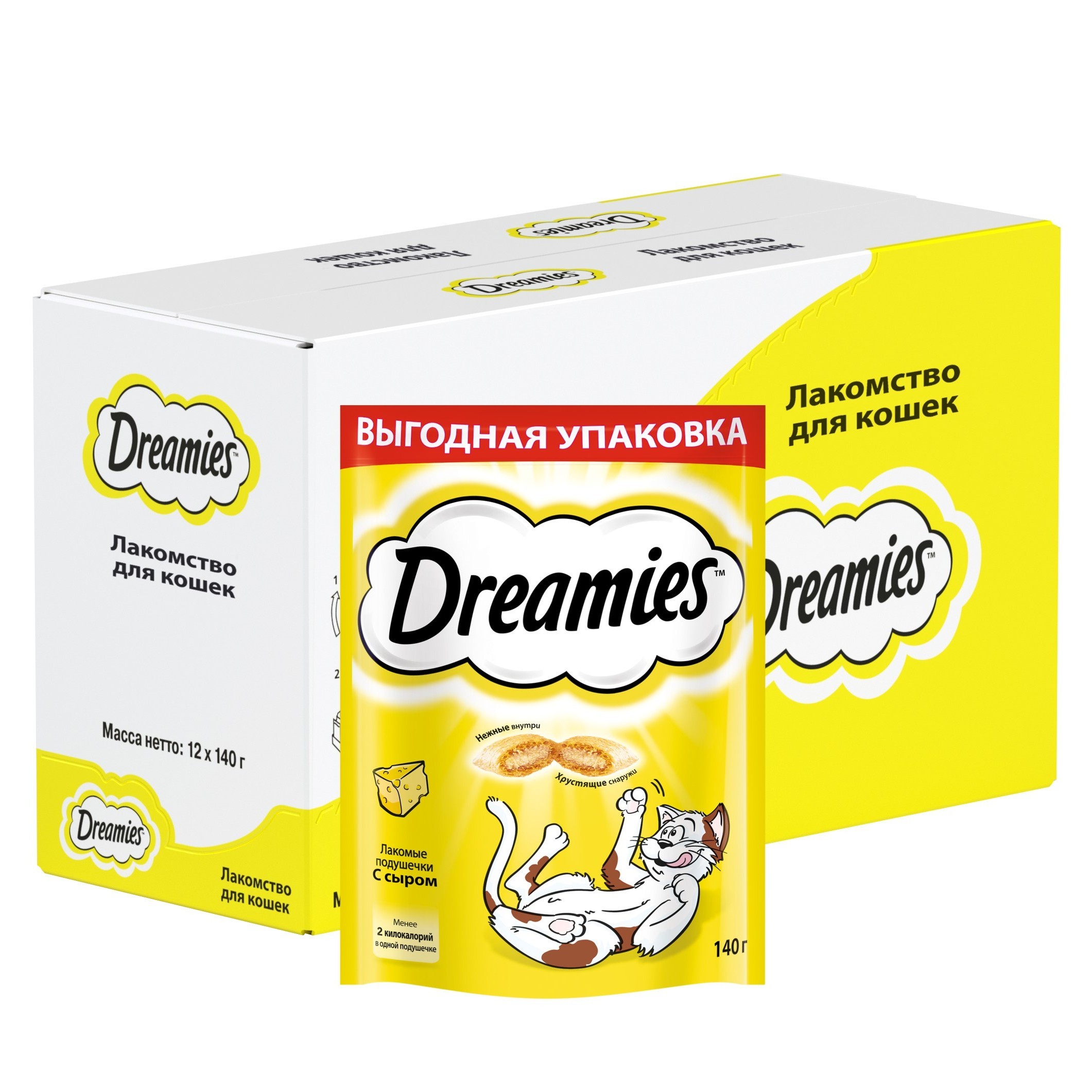 Лакомство для кошек Dreamies 0.14 кг (для домашних) - фото 3