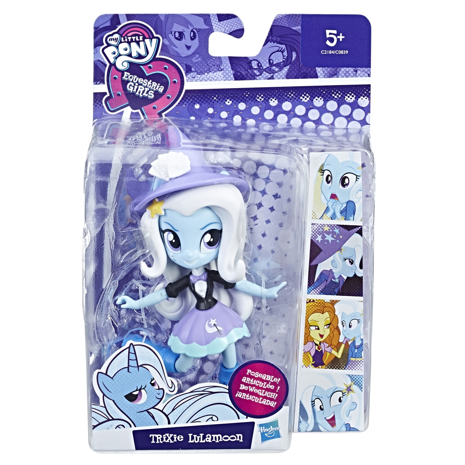 Мини-кукла MLP Equestria Girls My Little Pony Trixie C2184EU40 купить по  цене 629 ₽ в интернет-магазине Детский мир