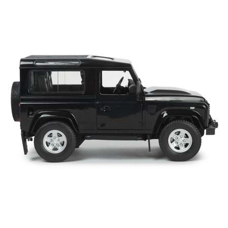 Машина Rastar РУ 1:14 Land Rover Defender with Trailer Черная 78400-1