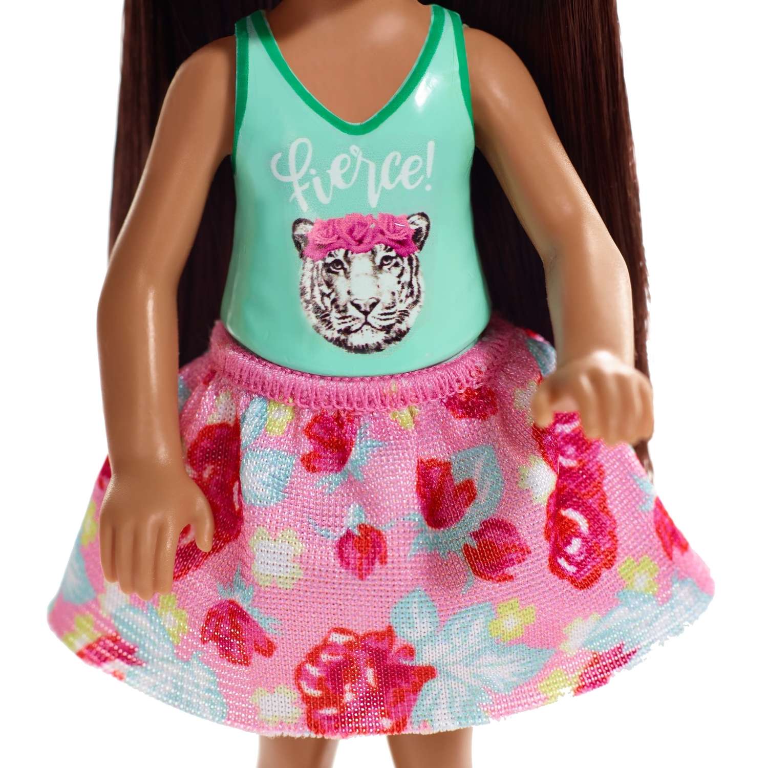 Кукла Barbie Челси Брюнетка в топе с тигром FXG79 DWJ33 - фото 6