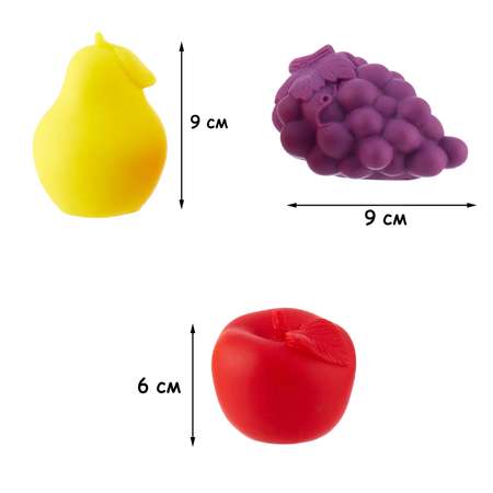 Набор фруктов ОГОНЁК №2 3предмета С-1432