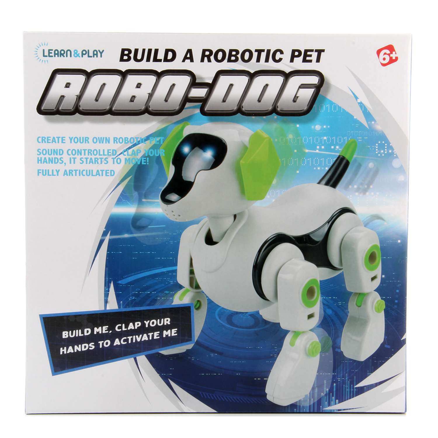 Робот Veld Co Собака на батарейках Собери сам - фото 7