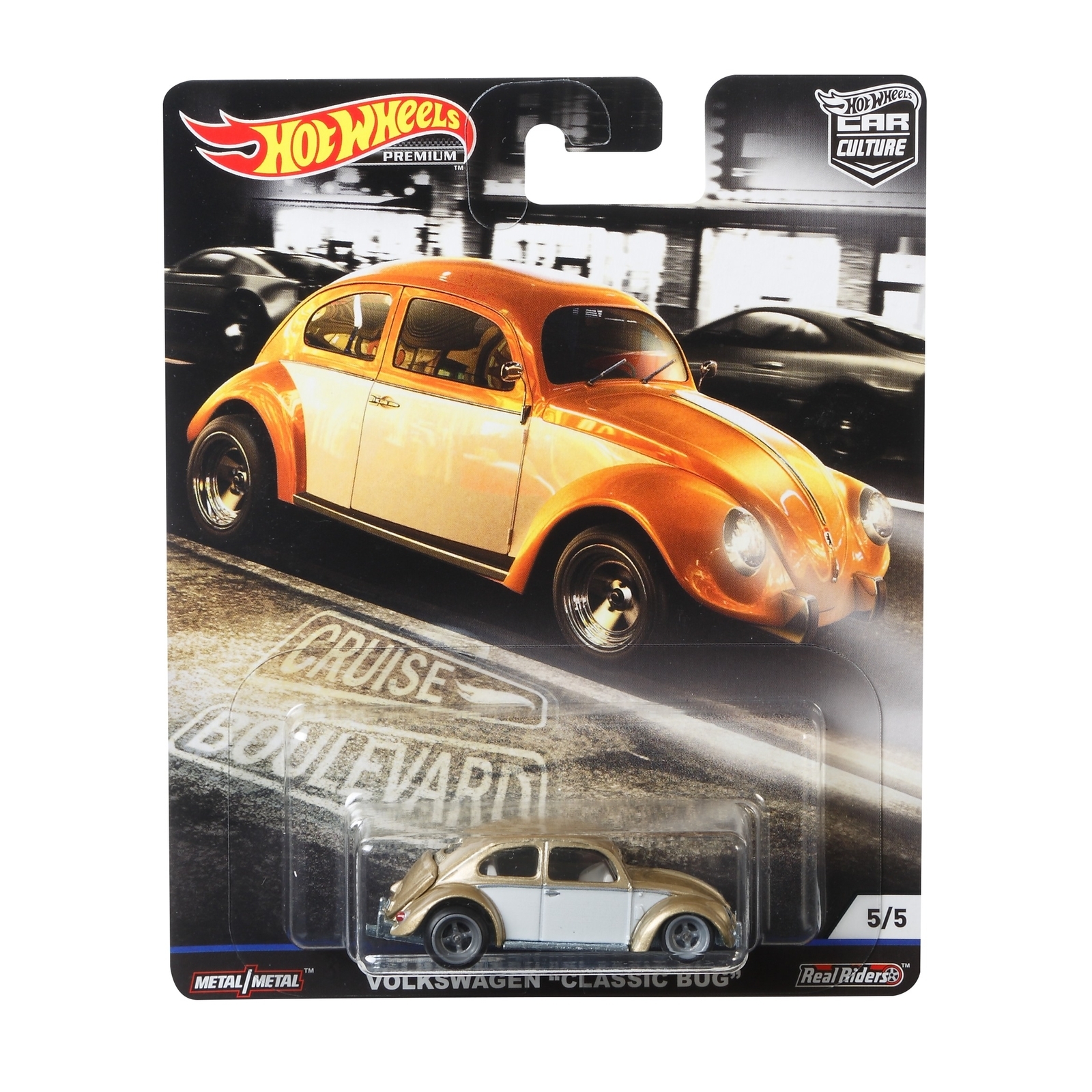 Машинка Hot Wheels Car Culture 1:64 Классический Фольксваген Жук FYN80 FPY86 - фото 2