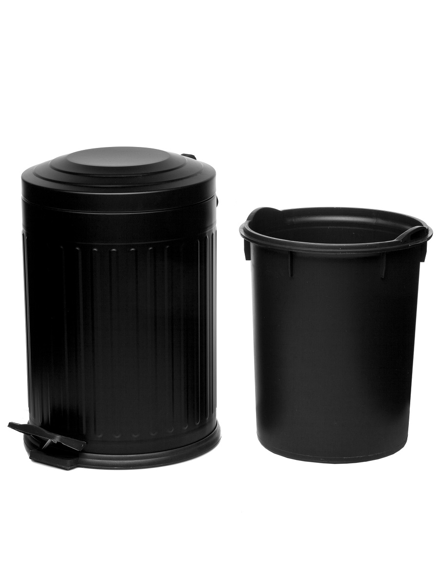 Ведро для мусора NAVAKO Apus 12L Black - фото 3