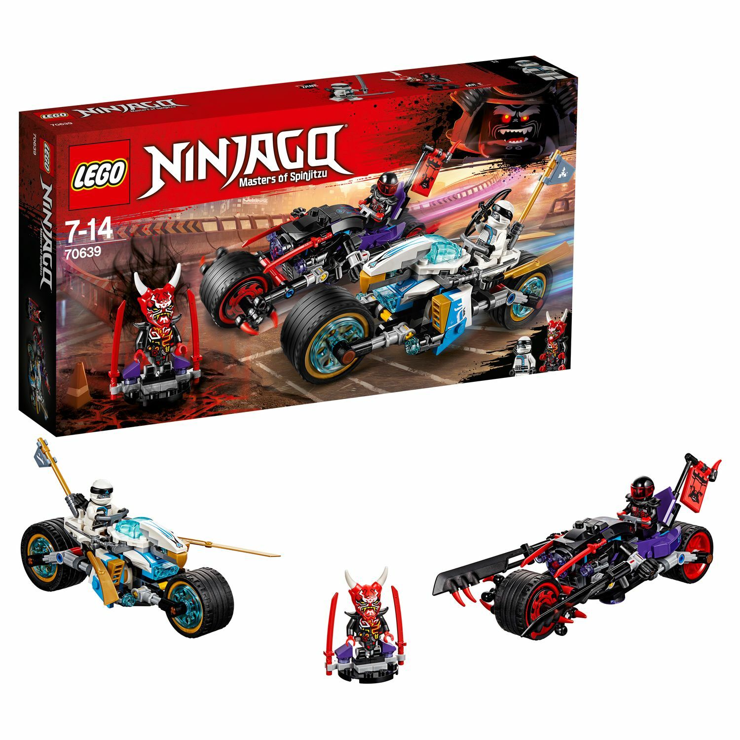 Конструктор LEGO Уличная погоня Ninjago (70639)