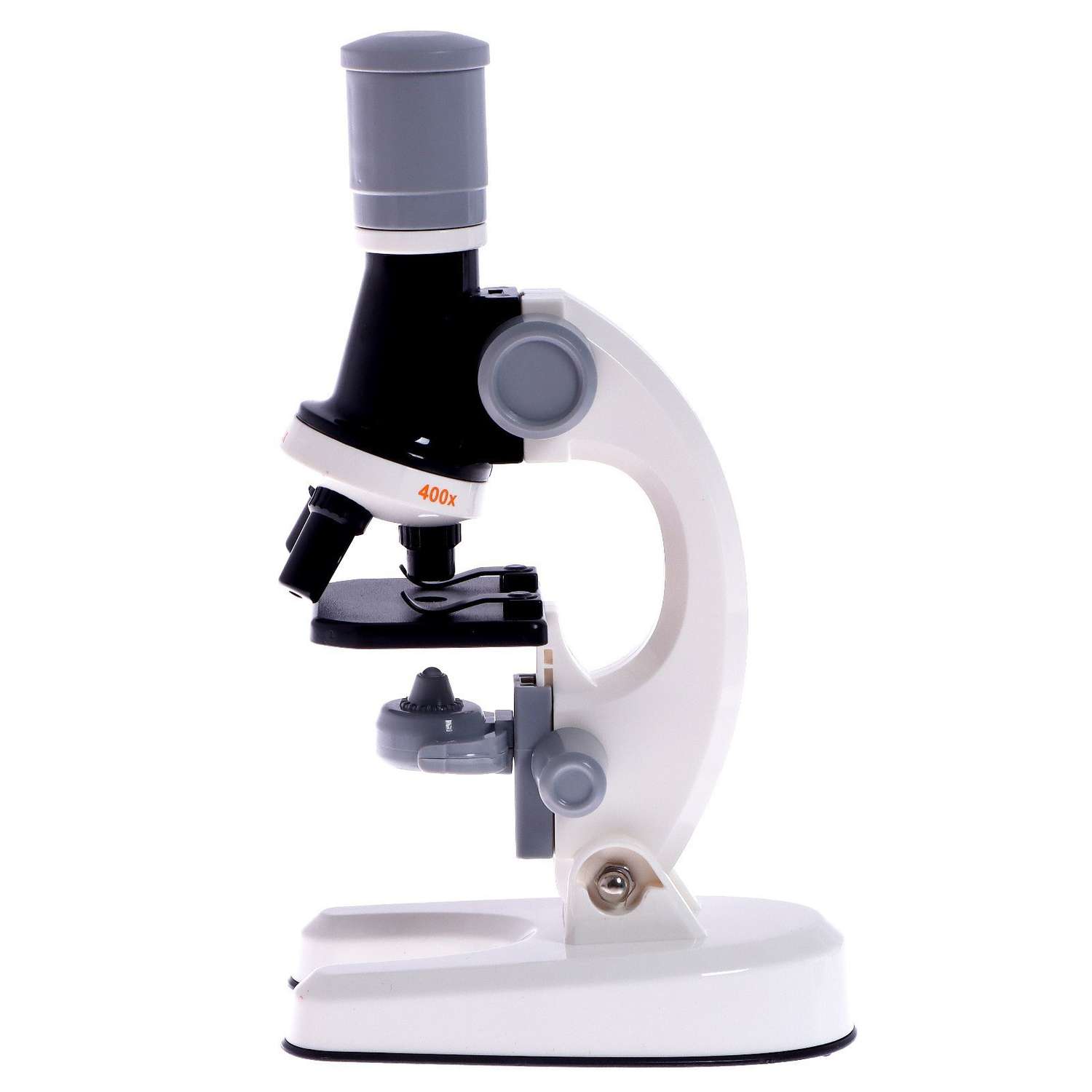 Микроскоп Sima-Land детский «Юный ботаник» кратность х100 х400 х1200 белый подсветка - фото 3