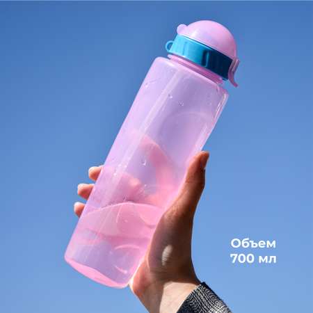 Бутылка для воды и напитков WOWBOTTLES Lifestyle anatomic с трубочкой 700 мл