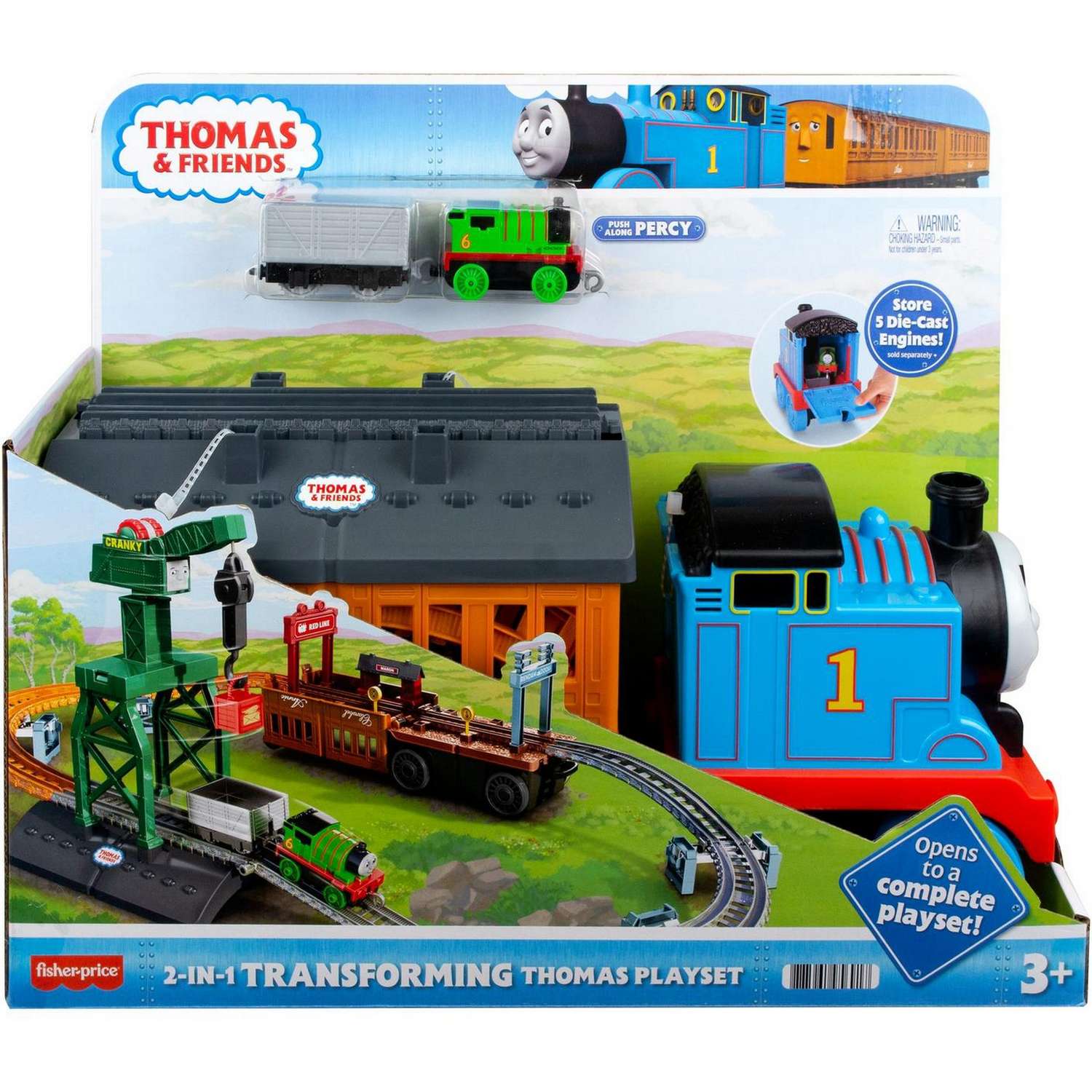 Набор игровой Thomas & Friends Томас Трансформер GXH08 GXH08 - фото 2