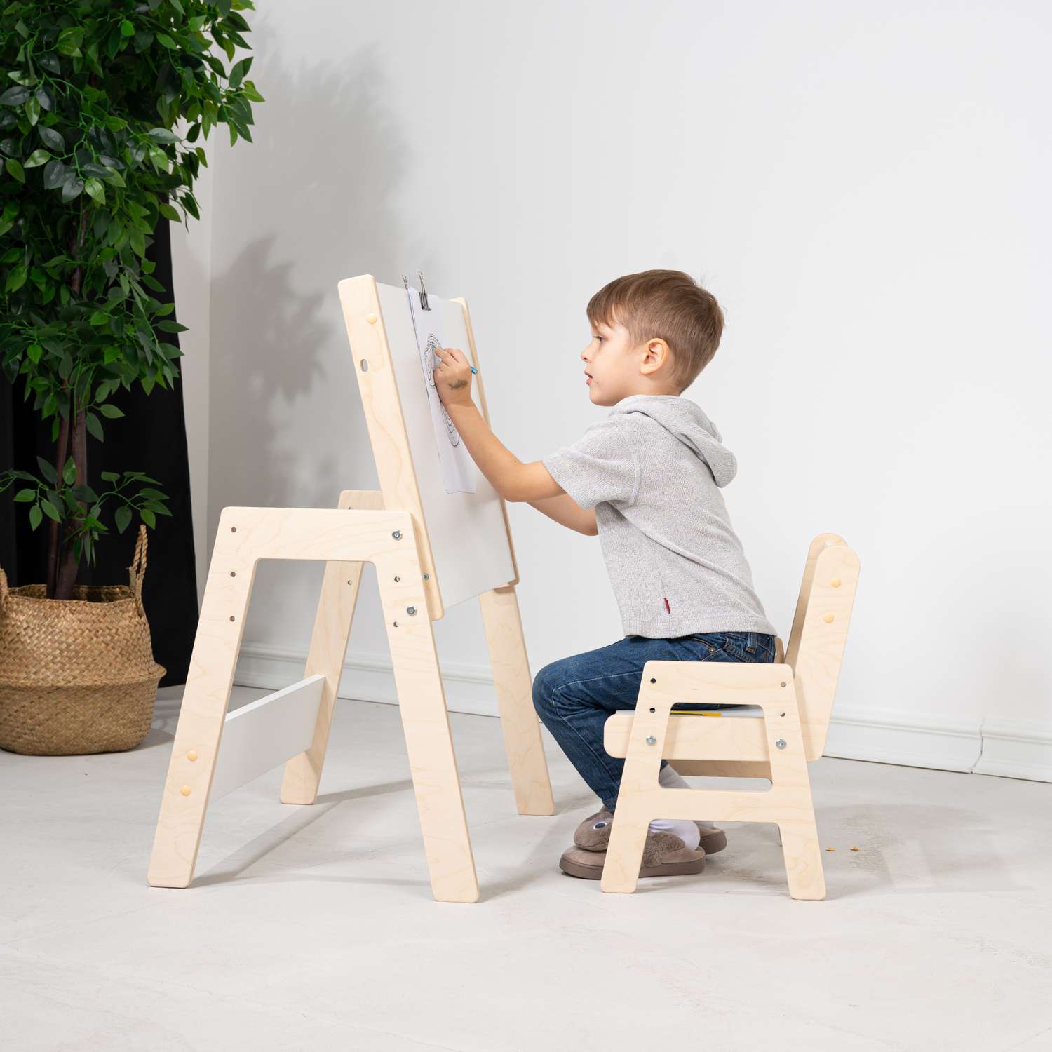 Детский стол и стул Сказочная Мастерская 1 модель - фото 8
