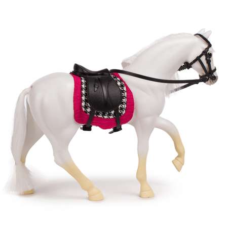 Лошадь Lori by Battat белая породы Камарилло
