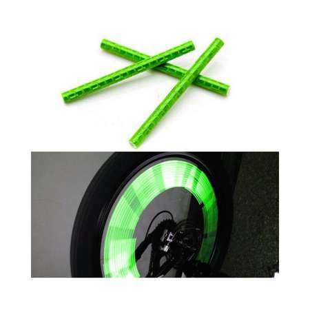 Набор светоотражателей Beroma велосипедные зеленые