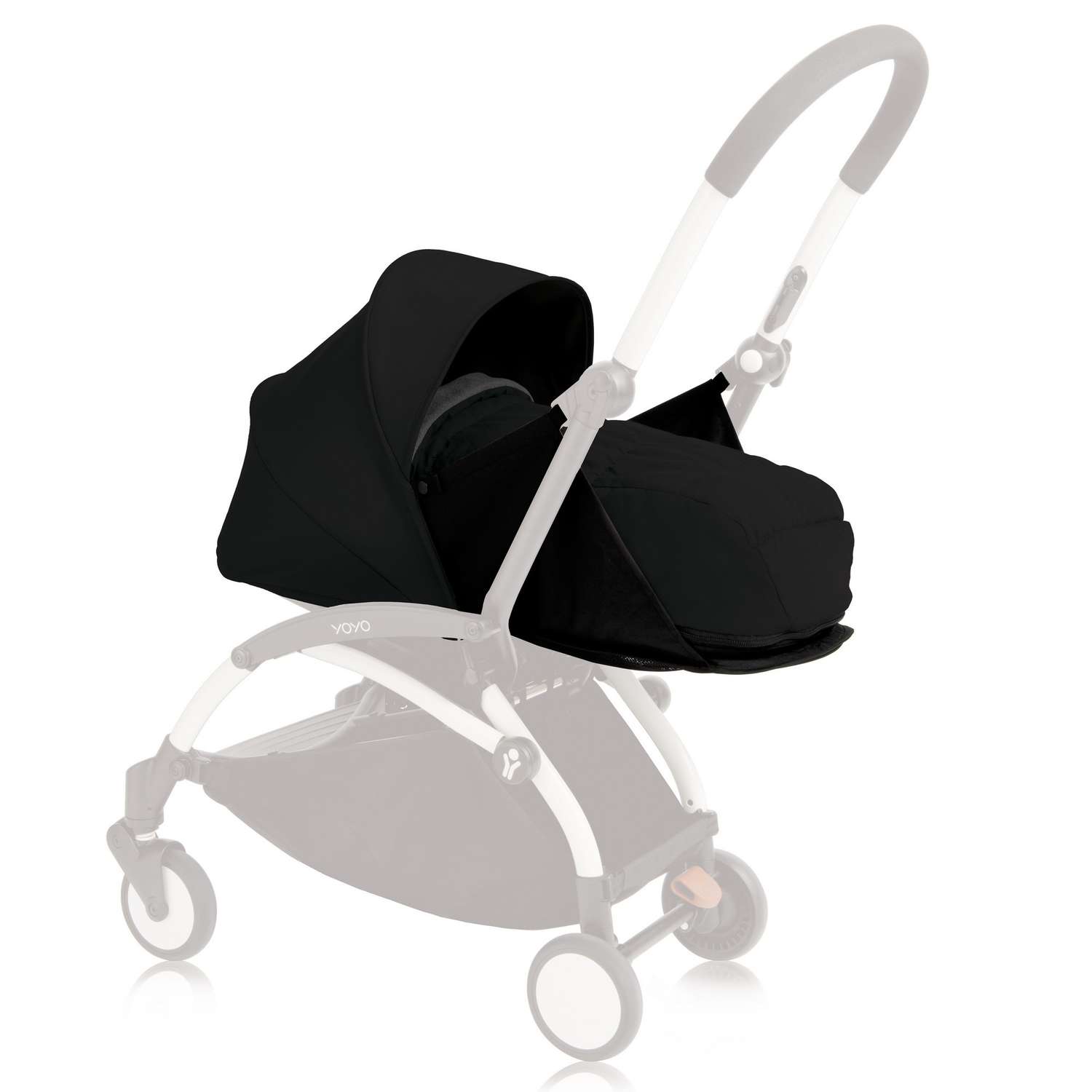 Комплект люльки для новорожденного к коляске Babyzen Yoyo Plus Черный BZ10105-05 - фото 1