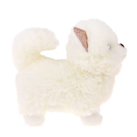 Мягкая игрушка Fluffy Family Шпиц белый 20 см