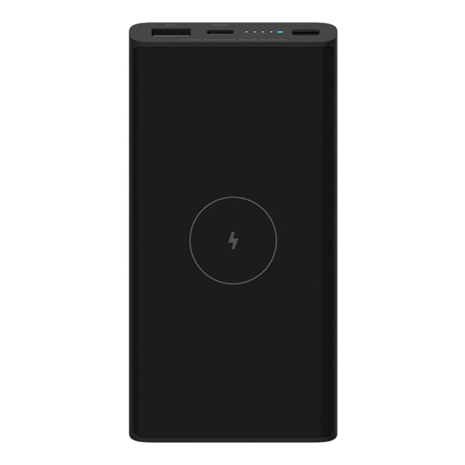 Внешний аккумулятор XIAOMI Mi 10W Wireless BHR5460GL USB/USB-C 3 А 10000 мАч черный - фото 1