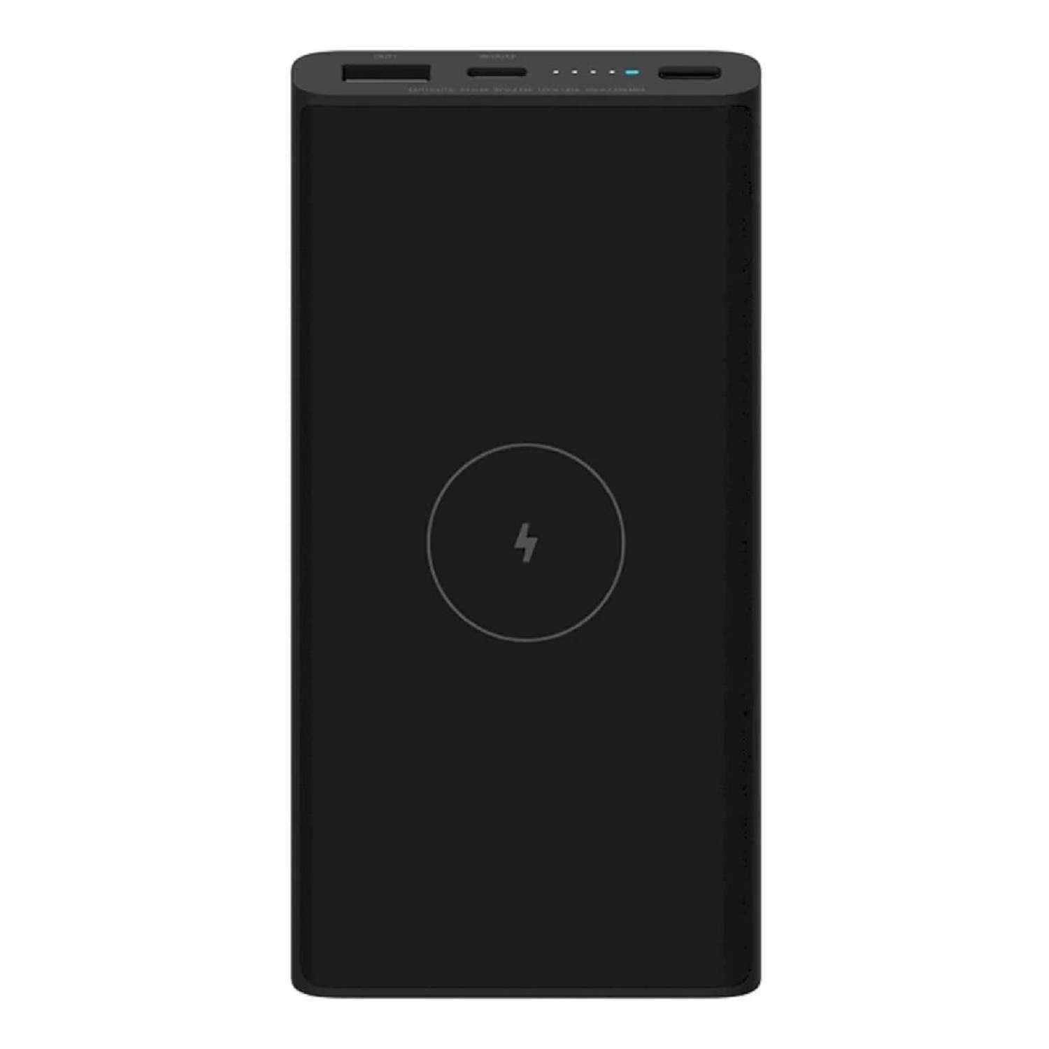 Внешний аккумулятор XIAOMI Mi 10W Wireless BHR5460GL USB/USB-C 3 А 10000 мАч черный - фото 1
