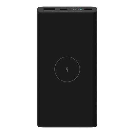 Внешний аккумулятор XIAOMI Mi 10W Wireless BHR5460GL USB/USB-C 3 А 10000 мАч черный