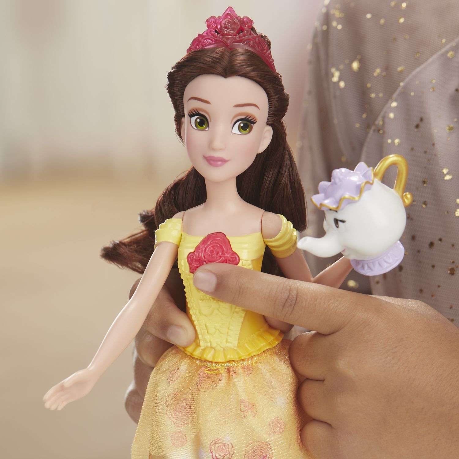 Кукла Disney Princess Hasbro Бель поющая E6620EU40 E3046EU4 - фото 3