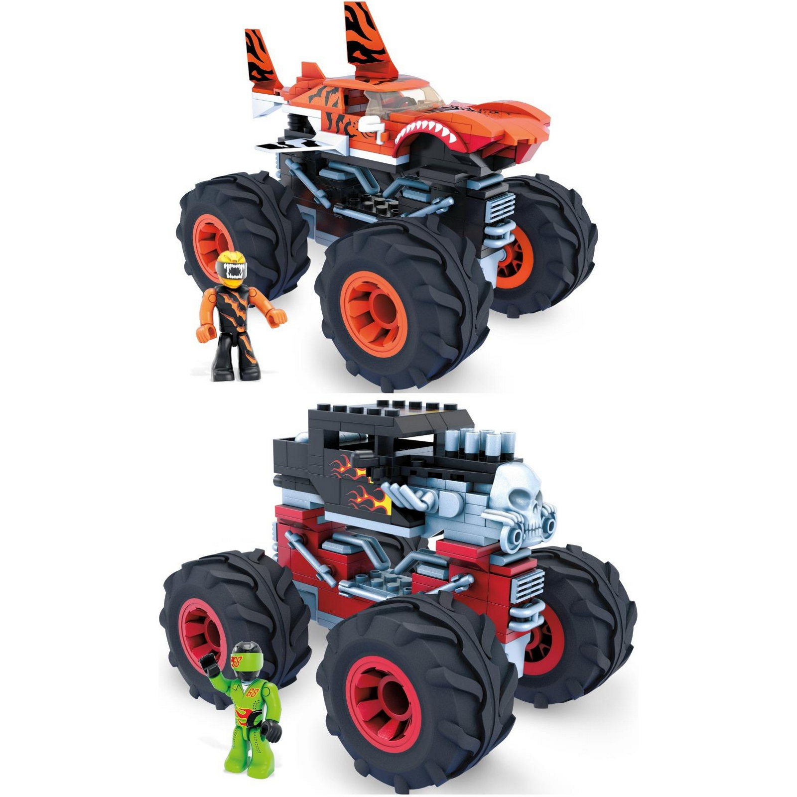 Конструктор Mega Construx Hot Wheels Монстр-трак в ассортименте GVM14 - фото 1