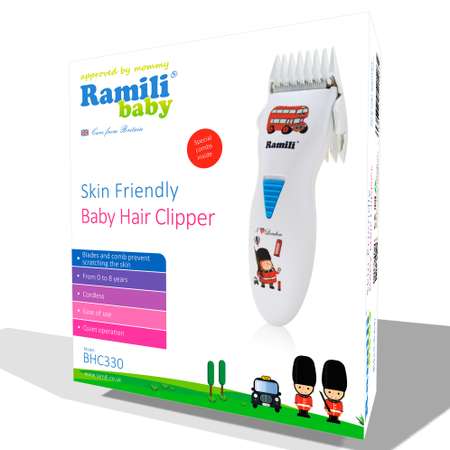 Машинка для стрижки детских волос Ramili Baby Hair Clipper BHC330