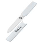 Пилка для ногтей BOHEMIA Czech Glass Nail Files 128 мм белая в пластиковом футляре