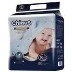 Подгузники Chiaus детские Cottony Soft S 4-8 кг 82 шт