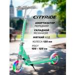 Самокат двухколесный складной CITYRIDE 120/120