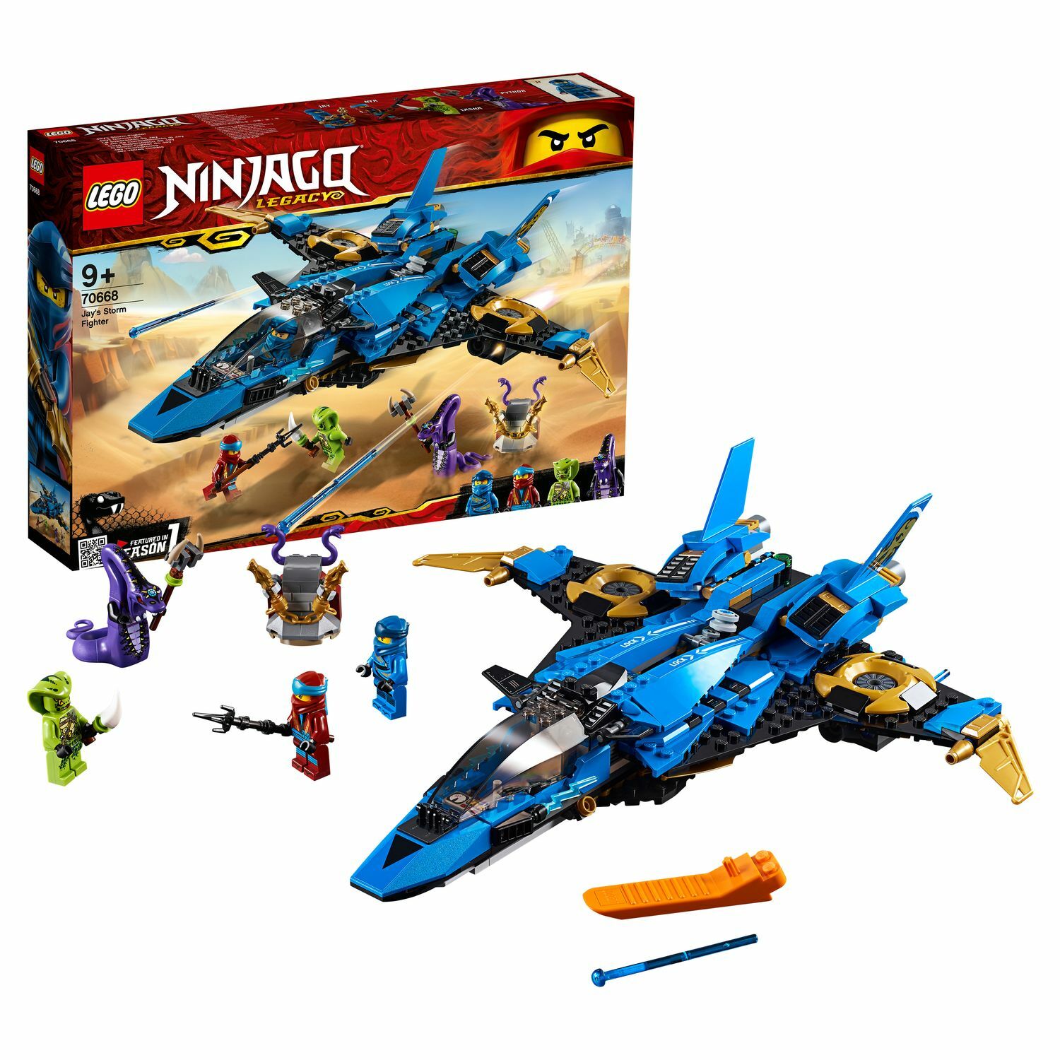 Конструктор LEGO Ninjago Штормовой истребитель Джея 70668