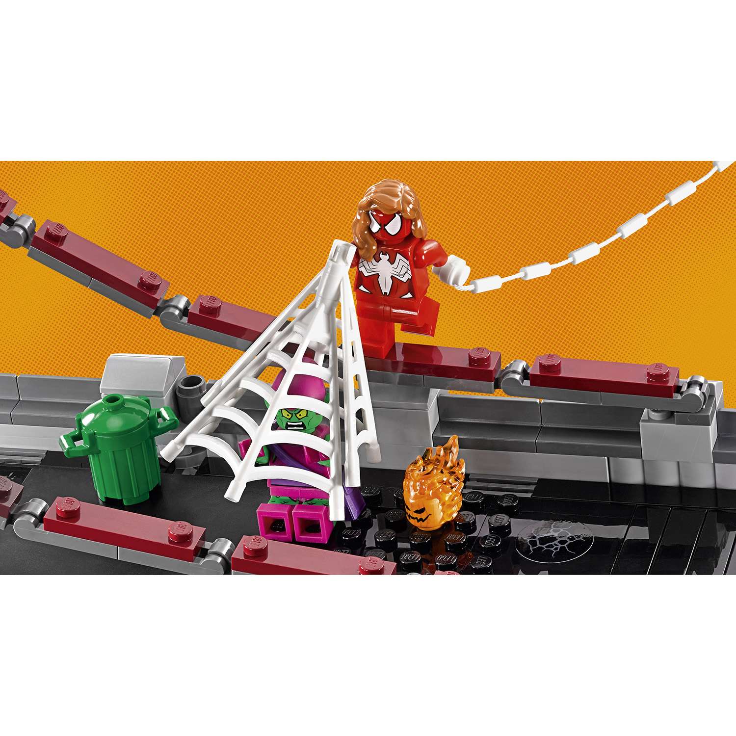 Конструктор LEGO Super Heroes Человек-паук:последний бой воинов паутины (76057) - фото 10
