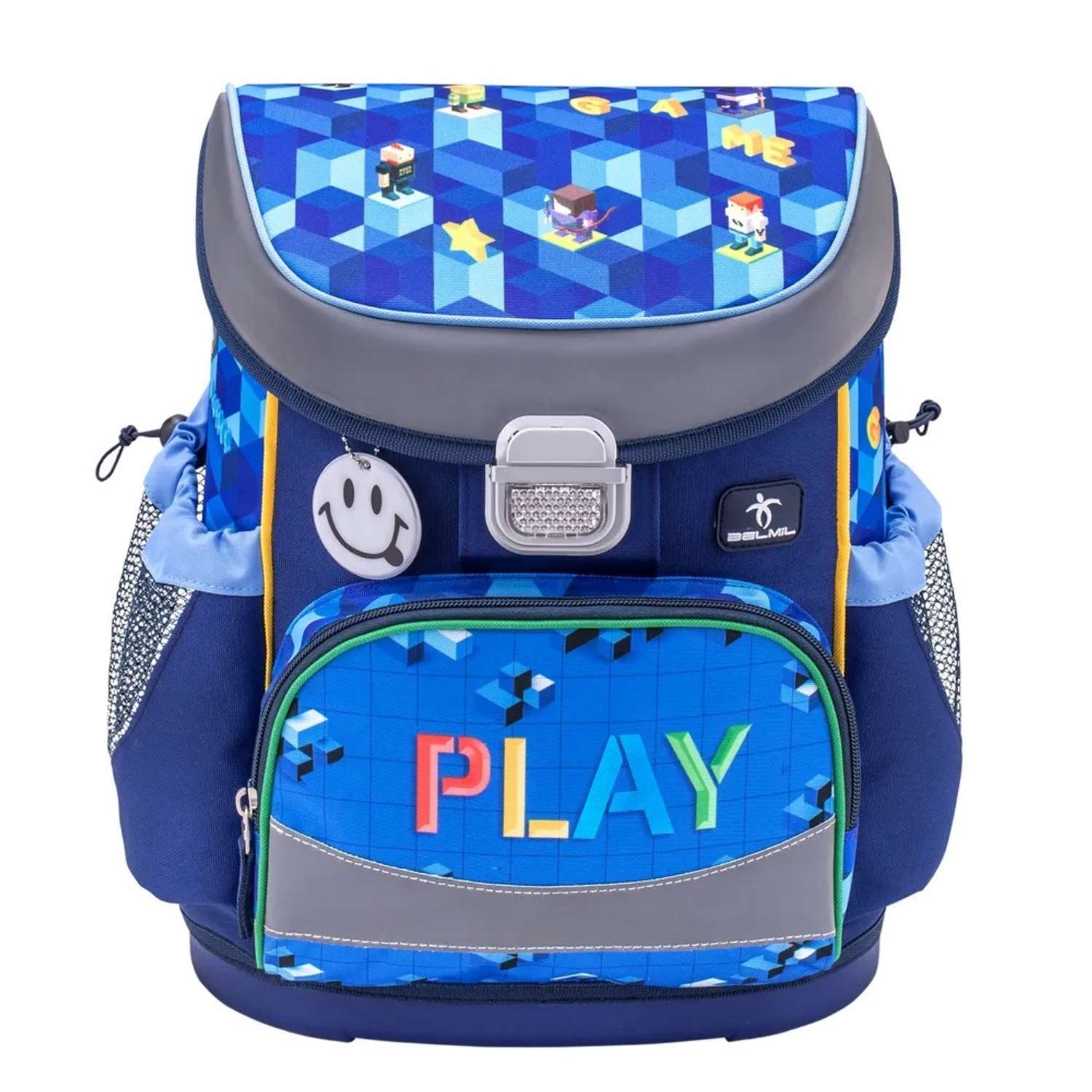 Школьный ранец BELMIL Mini-Fit Pixel Game с наполнением серия 405-33/50/SET - фото 3