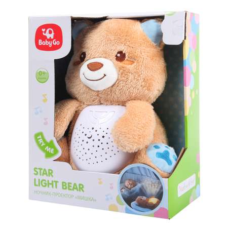 Игрушка мягкая BabyGo Медведь развивающая 980019-NL