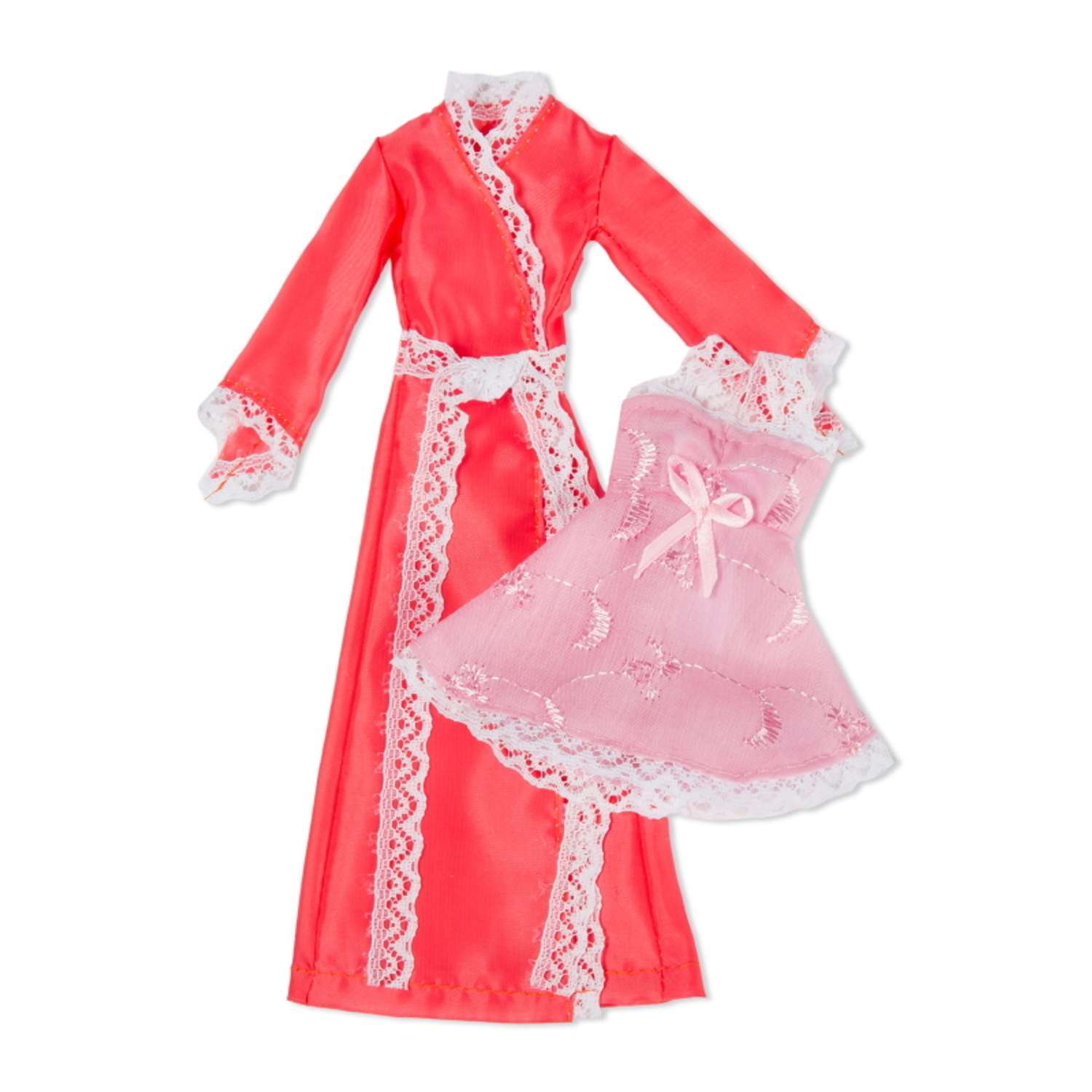 Одежда для кукол Модница пеньюар и сорочка 1505 - фото 1