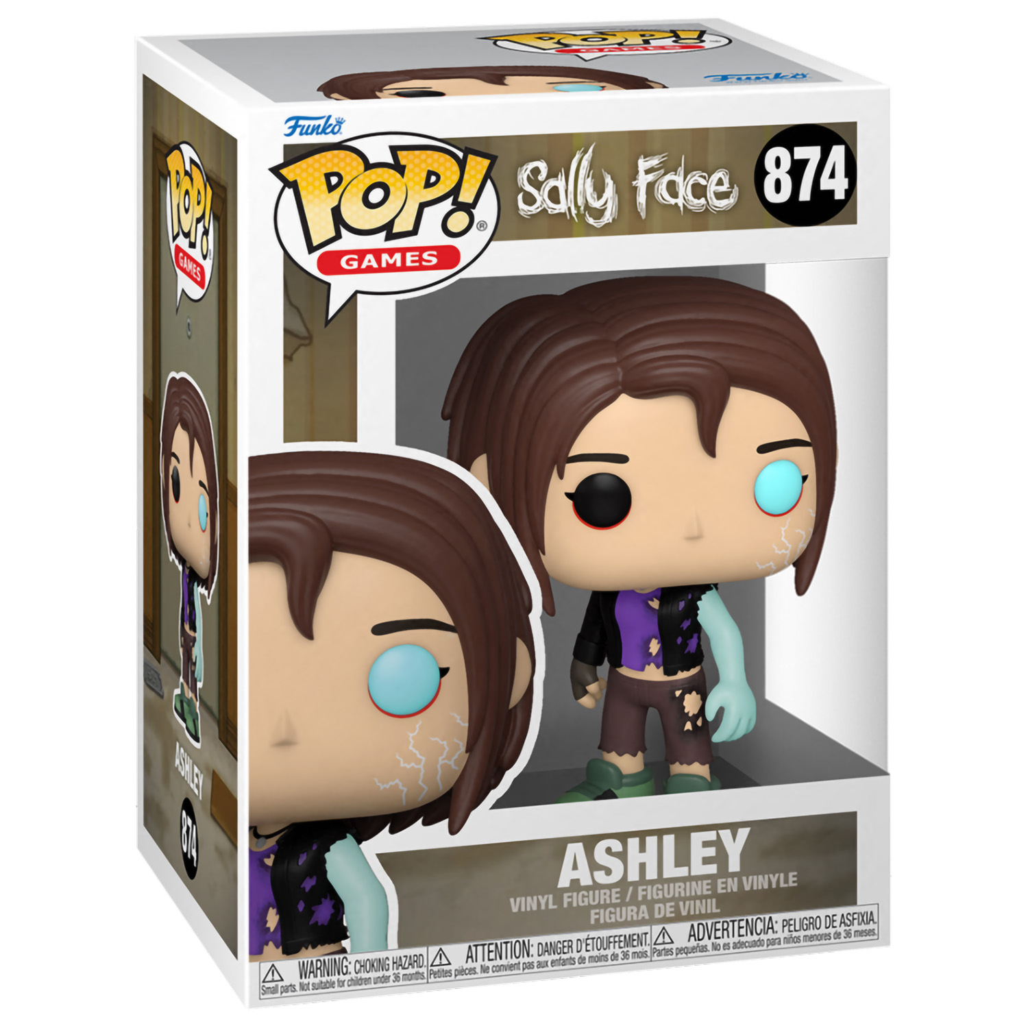 Фигурка Funko POP! Games Sally Face Ashley (empowered) (874) 63995 купить  по цене 1899 ₽ в интернет-магазине Детский мир