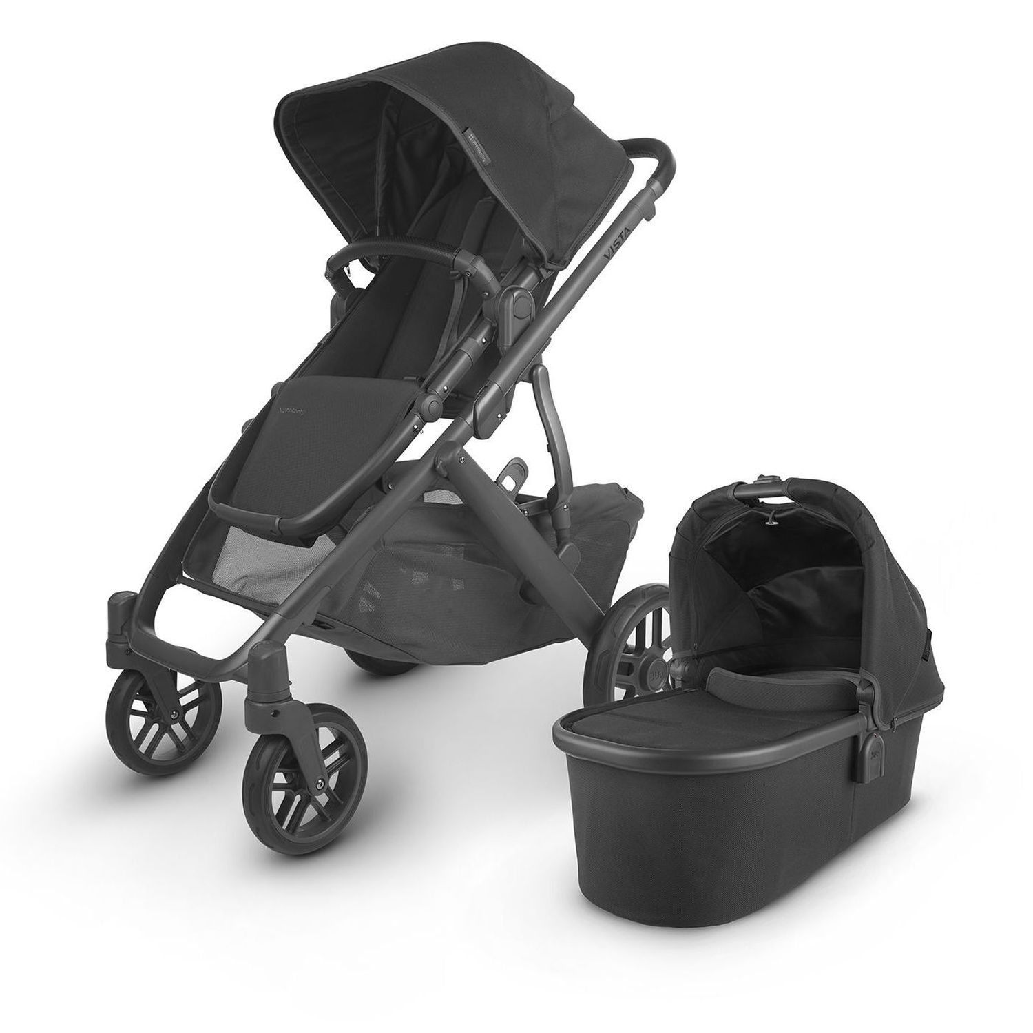 Коляска 2в1 UPPAbaby Vista V2 Jake Черный - фото 1