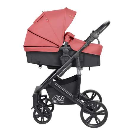 Коляска трансформер Sweet Baby Comfort black red