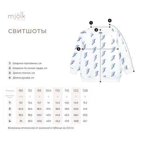 Свитшот Mjolk