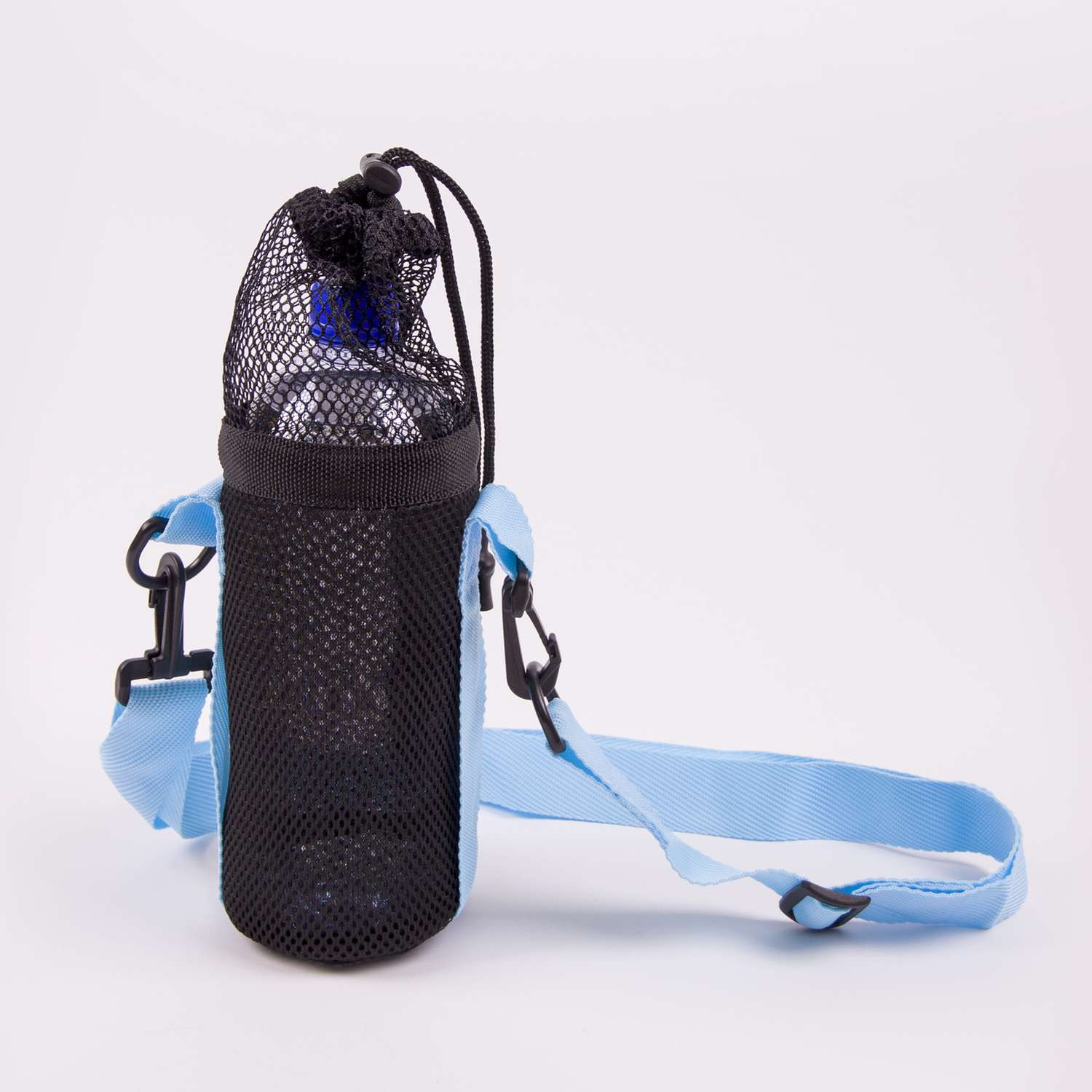 Спортивная сумка для бутылки Belon familia с сеткой цвет голубой - фото 1