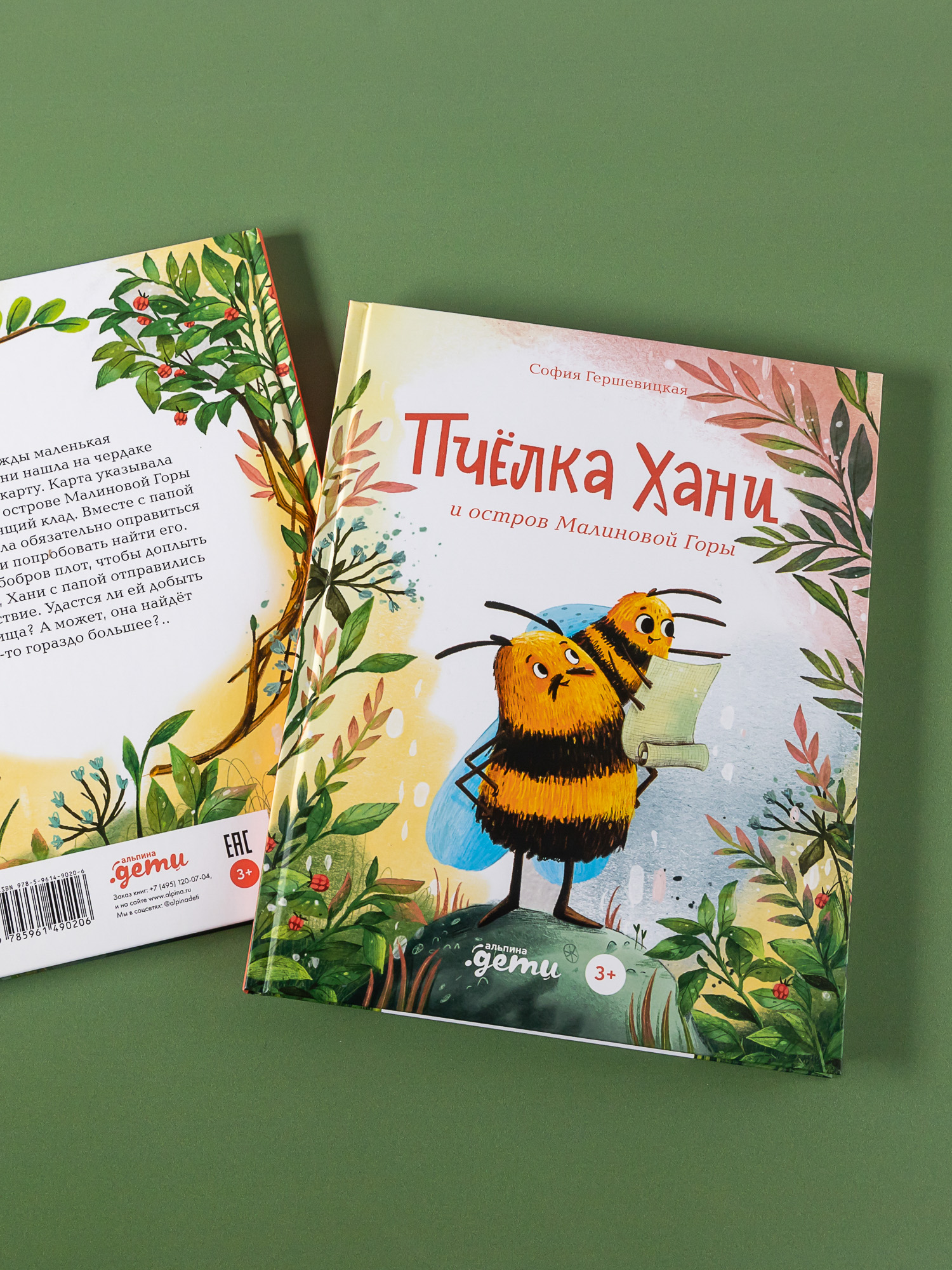 Книга Альпина. Дети Пчёлка Хани и остров Малиновой Горы - фото 3